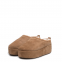 BALENCIAGA ALASKA SOFT PLATFORM MULES BROWN 0
