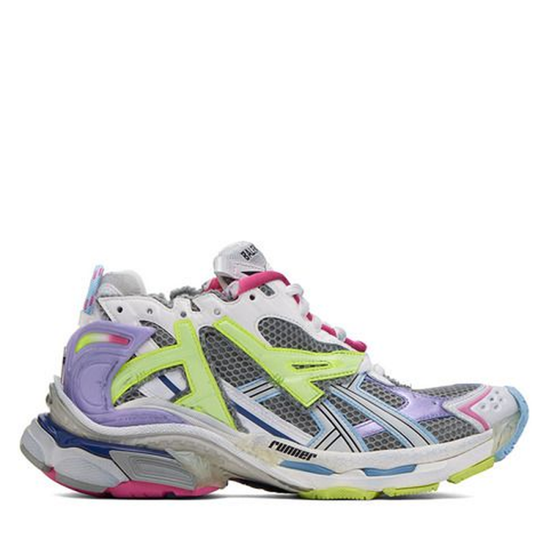 Фото BALENCIAGA  RUNNER TRAINER NEON COLORS