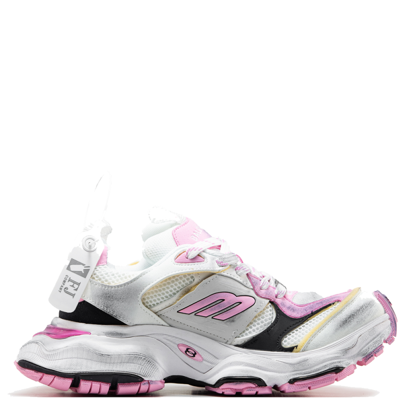 Фото Balenciaga Cargo Sneaker 'Worn-Out - Grey/Pink’