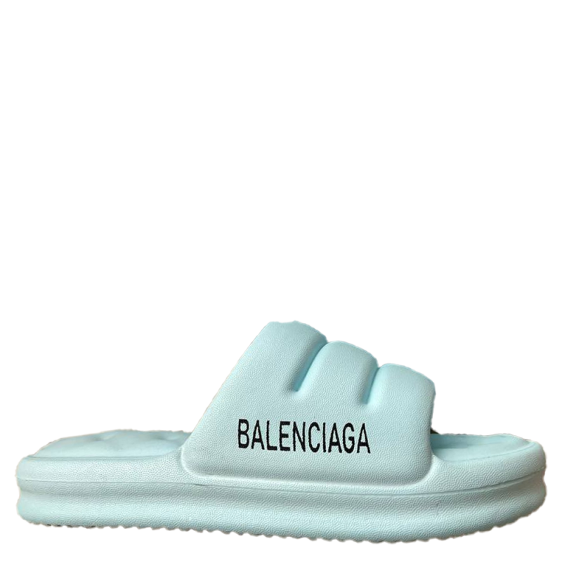 Фото Balenciaga Puffy Slides ‘Blue’