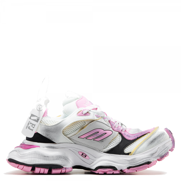 Balenciaga Cargo Sneaker 'Worn-Out - Grey/Pink’