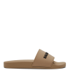 Balenciaga Logo Slides Beige