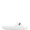 Balenciaga Logo Slides White
